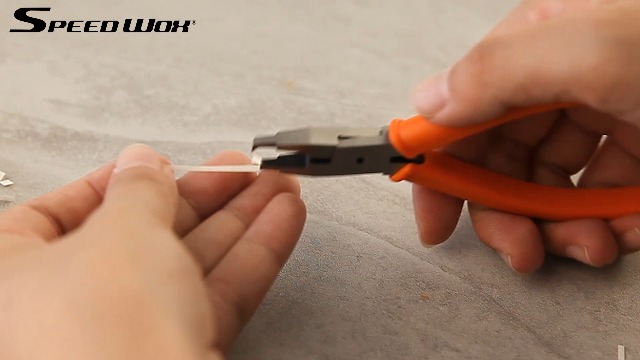 SPEEDWOX Full Flush Cut Chip Cutters 38 Degree Angled Jaws Cutting